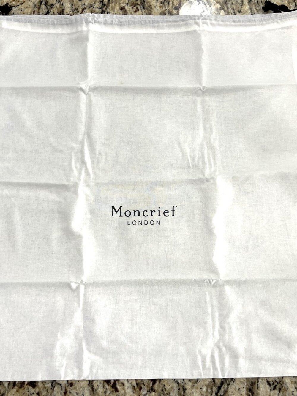 Large Moncrief London Dust Bag 21" x 19 1/2"